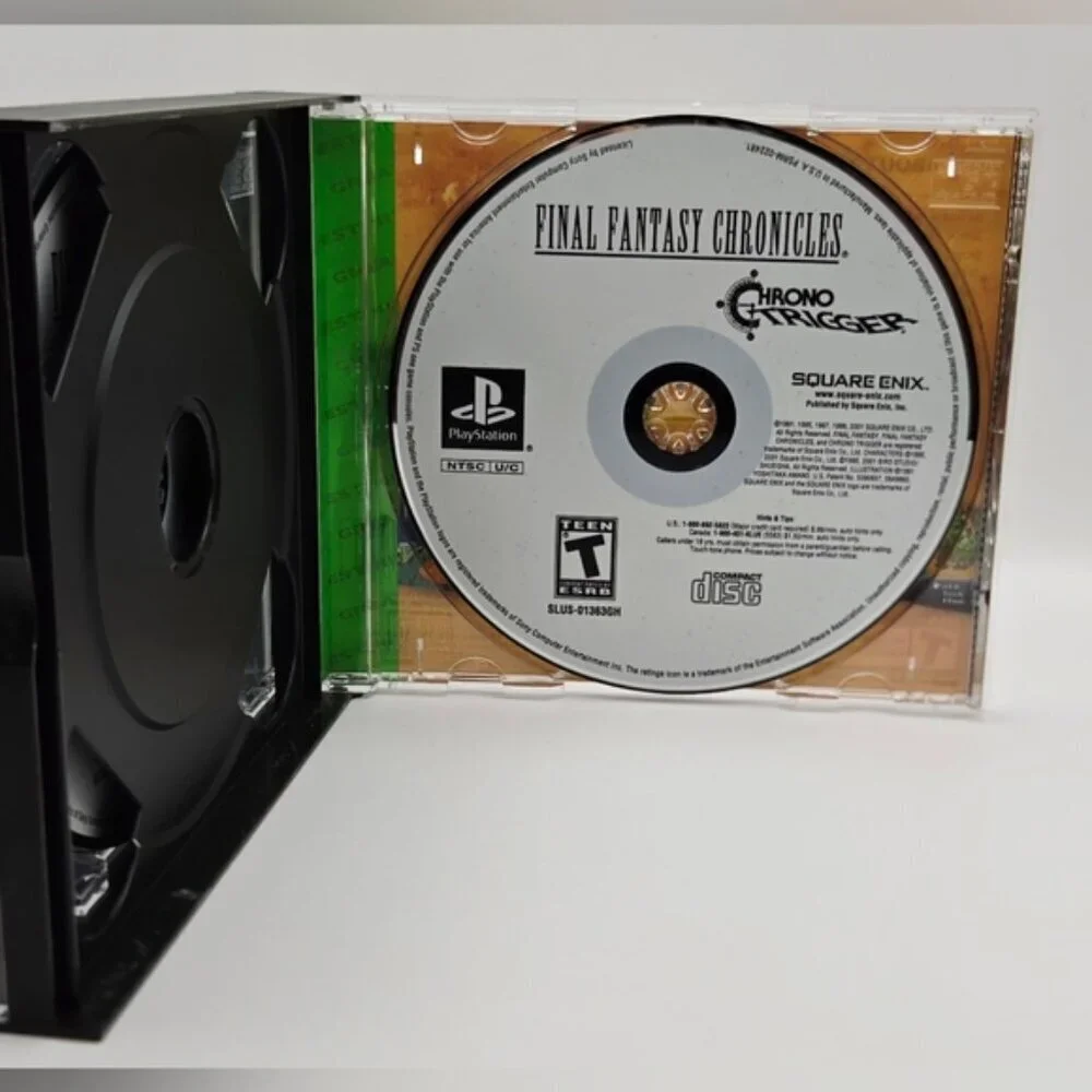 Final Fantasy Chronicles PS1 GH - Complete, 2 Discs, FF IV & Chrono